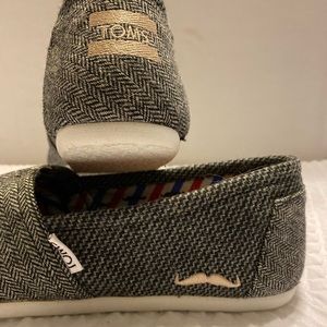 TOMS Mustache Women’s Slip On